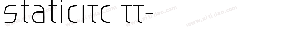 StaticITC TT字体转换